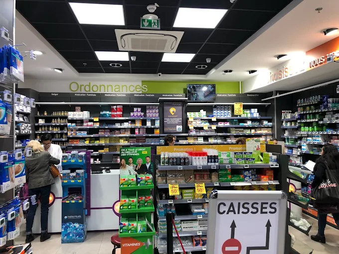 Intérieur de la pharmacie Nextypharm